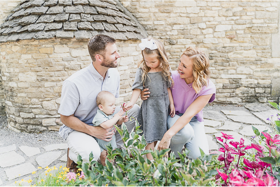 A fun Greenfield Village family photo session in Dearborn, Michigan provided by top-rated Detroit portrait and wedding photographer Kari Dawson.