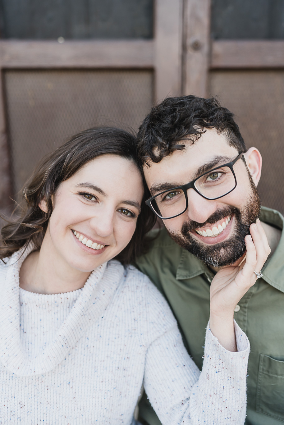 A University of Michigan Engagement Session by top-rated Ann Arbor Wedding Photographer Kari Dawson.