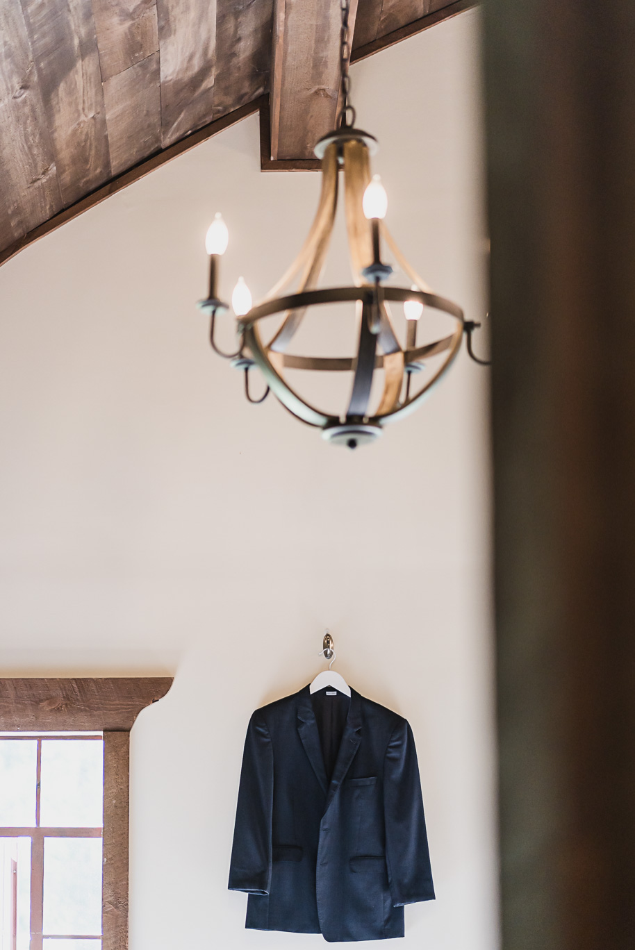 Dusty rose and navy wedding at Tobacco Ranch with sunset portraits and emotional ceremony