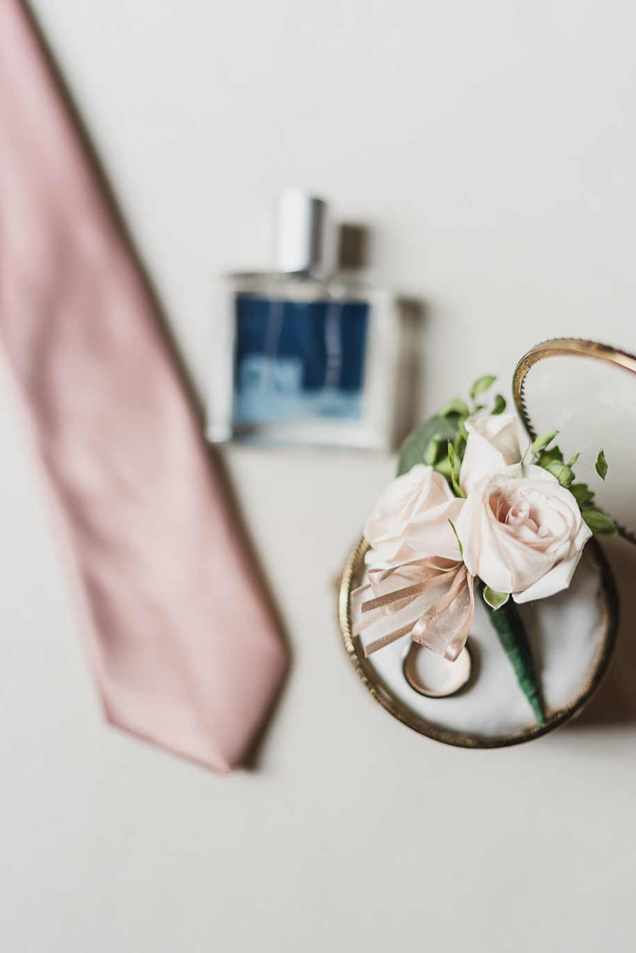 Dusty rose and navy wedding at Tobacco Ranch with sunset portraits and emotional ceremony