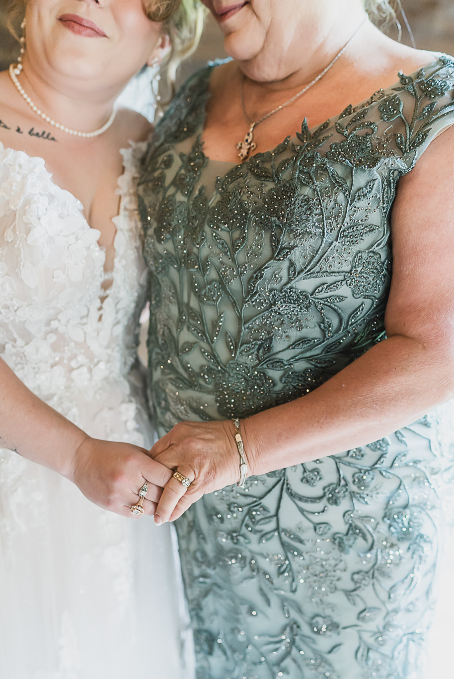 Dusty rose and navy wedding at Tobacco Ranch with sunset portraits and emotional ceremony