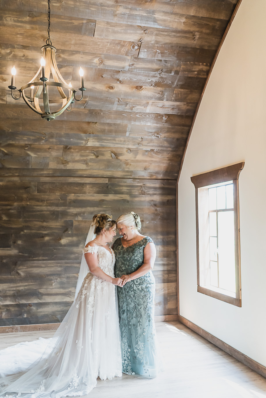 Dusty rose and navy wedding at Tobacco Ranch with sunset portraits and emotional ceremony