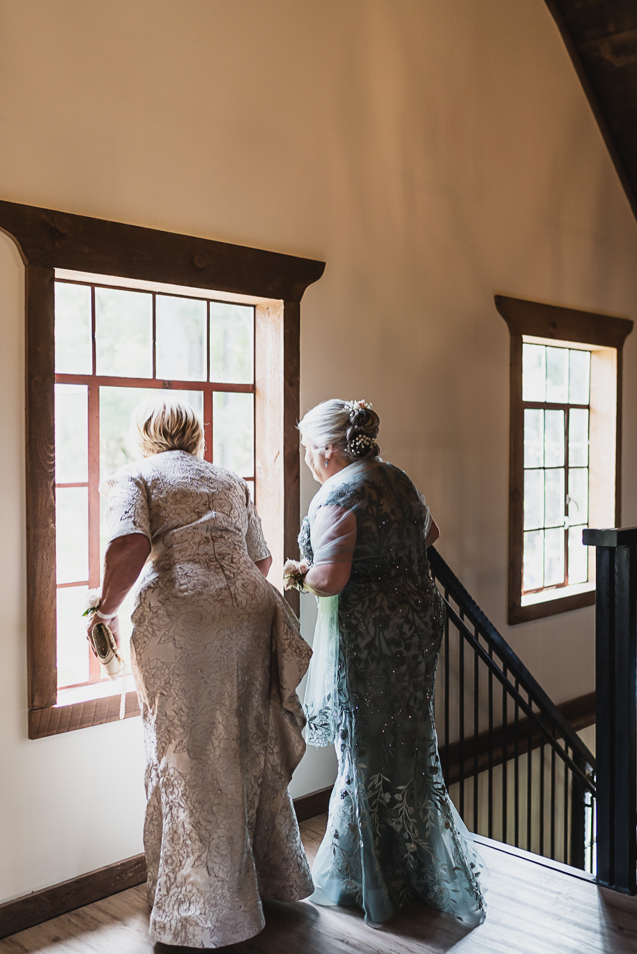 Dusty rose and navy wedding at Tobacco Ranch with sunset portraits and emotional ceremony