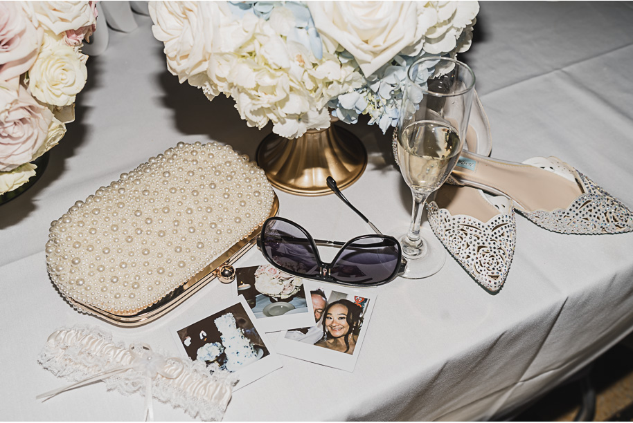 A classic black tie dusty blue and black Detroit Yacht Club wedding steeped in tradition, family heirlooms, hydrangaes, and happy tears by Kari Dawson, top rated Detroit wedding photographer, and her team. 