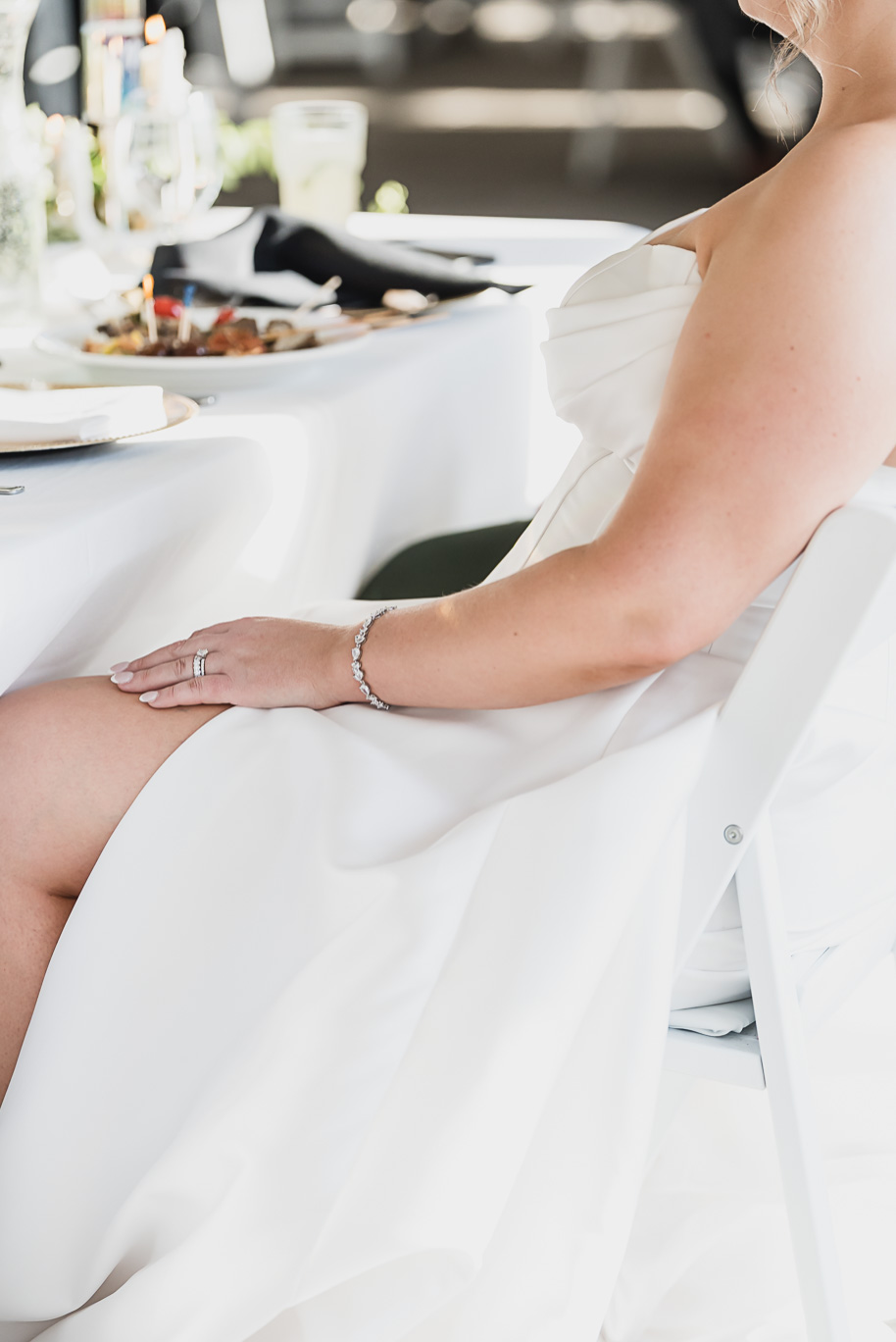 An emerald and gold fall interracial Castle Farms wedding in Charlevoix Northern Michigan by top-rated Northern Michigan wedding photography team Kari Dawson + Co.