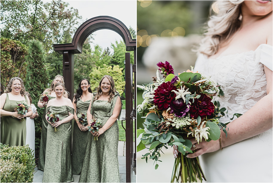 Texas-meets-Michigan fall wedding at the Royal Park Hotel with olive, navy, and gold design elements documented by Kari Dawson + Co.