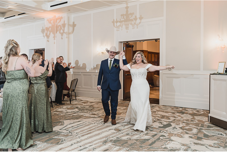 Texas-meets-Michigan fall wedding at the Royal Park Hotel with olive, navy, and gold design elements documented by Kari Dawson + Co.