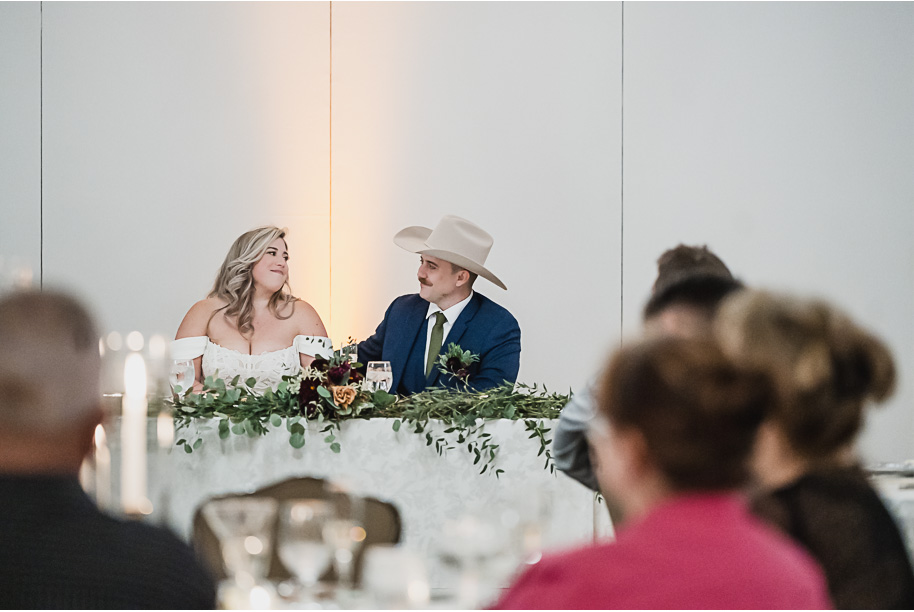 Texas-meets-Michigan fall wedding at the Royal Park Hotel with olive, navy, and gold design elements documented by Kari Dawson + Co.