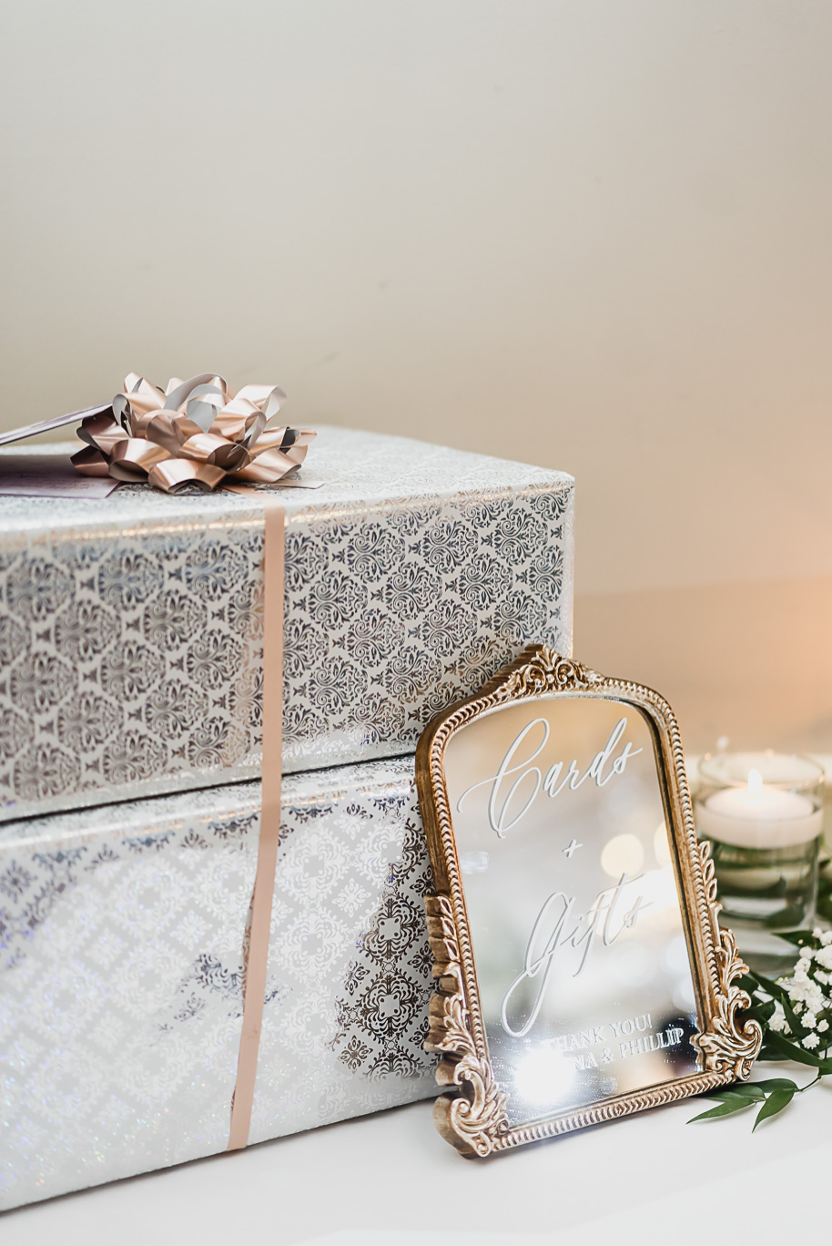 A romantic black and champagne black tie fall Macedonian Lovett Hall wedding documented by Kari Dawson and Co 