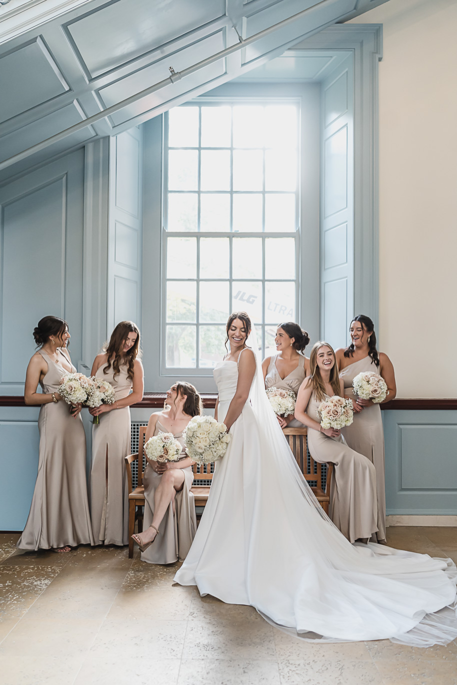 A romantic black and champagne black tie fall Macedonian Lovett Hall wedding documented by Kari Dawson and Co 