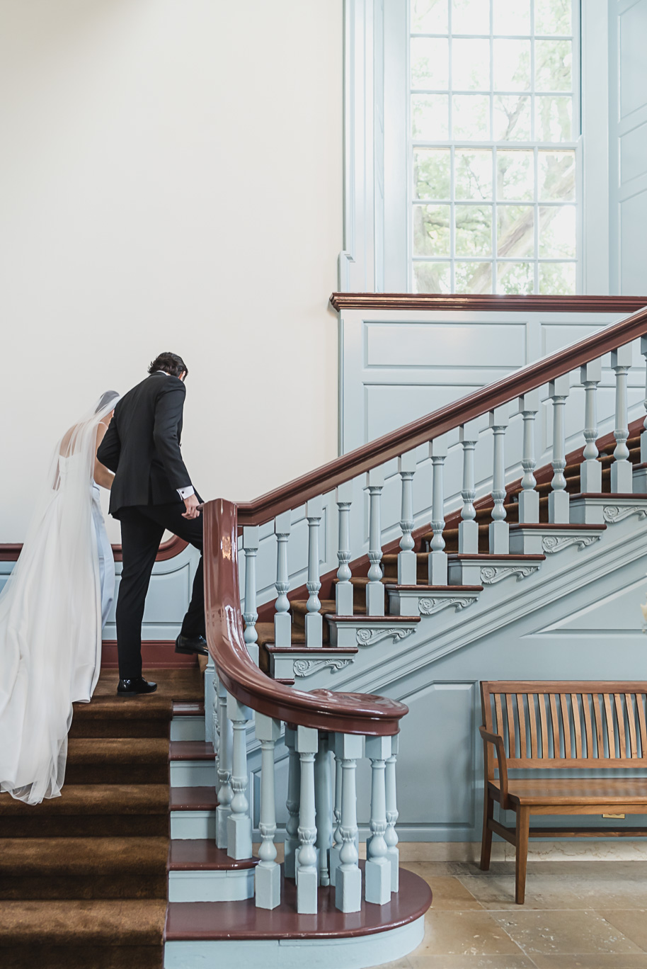 A romantic black and champagne black tie fall Macedonian Lovett Hall wedding documented by Kari Dawson and Co 