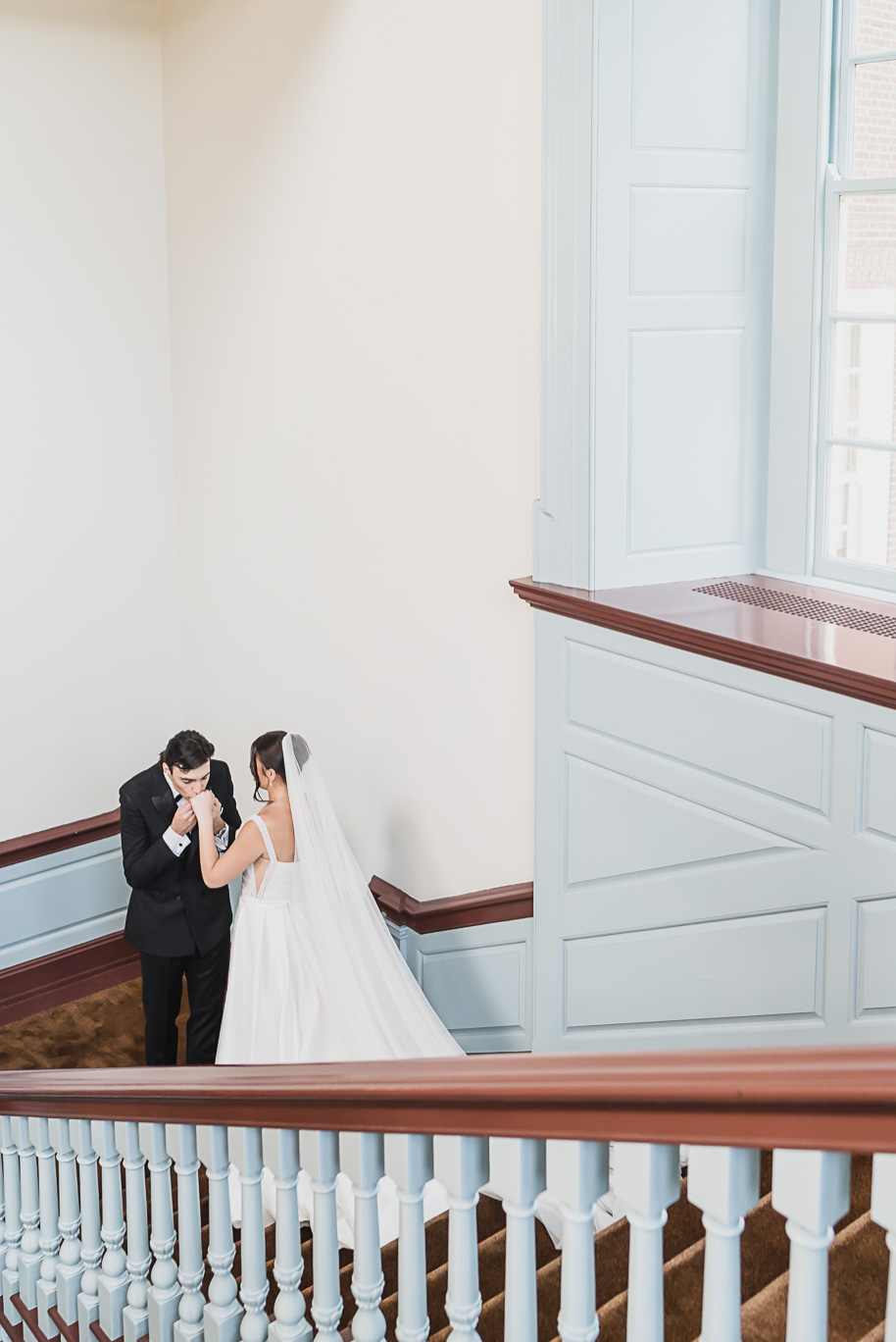 A romantic black and champagne black tie fall Macedonian Lovett Hall wedding documented by Kari Dawson and Co 